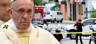 Pope Francis condemns gay club massacre