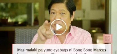 Bongbong Marcos gamely answers bashers in this viral video