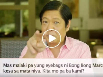 Bongbong Marcos gamely answers bashers in this viral video