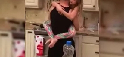 Watch: Mom caught husband and daughter sharing a cute dance!