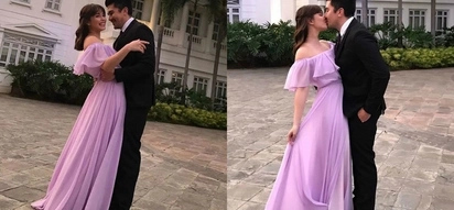 Head over heels Jessy Mendiola shares sweet lip smack photo with boyfriend Luis Manzano
