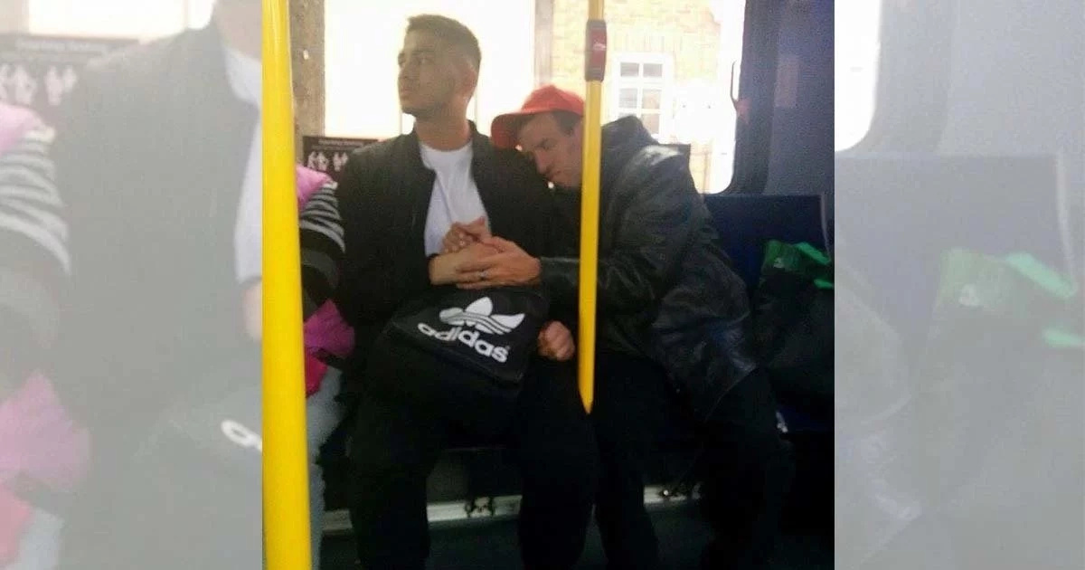 21-Year Old Godfrey Gets Awkward When An Old Man Holds His Hand. The Young Lad Gets Into The Headlines As A Picture Of Him Was Taken & Posted Online. 21-Year Old Godfrey Gets Awkward When An Old Man Holds His Hand. The Young Lad Gets Into The Headlines As A Picture Of Him Was Taken & Posted Online.