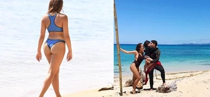 Sarah Lahbati enjoys her family weekends in Fiji