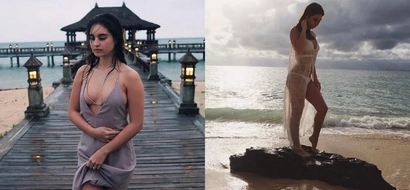 Coleen Garcia shocks netizens with her skimpy and seductive beach photos