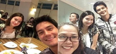 Parang walang nangyari! New Photos of Erich Gonzales and Daniel Matsunaga looking happy together at airport go viral