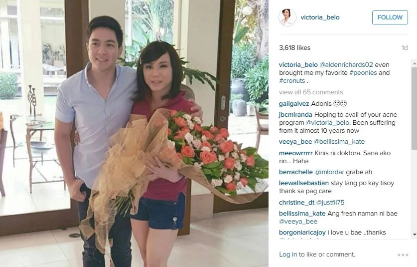 Alden seen dropping by Belo’s house Alden seen dropping by Belo’s house
