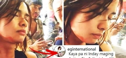 Hindi na niya kinaya! Erich Gonzales caught on video falling asleep during shooting of her new action movie!