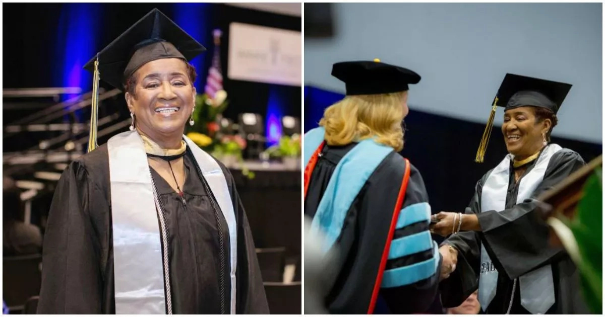 Meet 70-year-old great-great-granny who graduates with degree (photos, video)