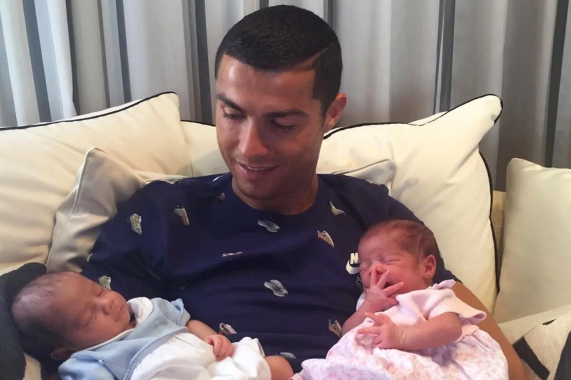 Doting dad! Real Madrid star Cristiano Ronaldo shares rare photo of daughter Eva