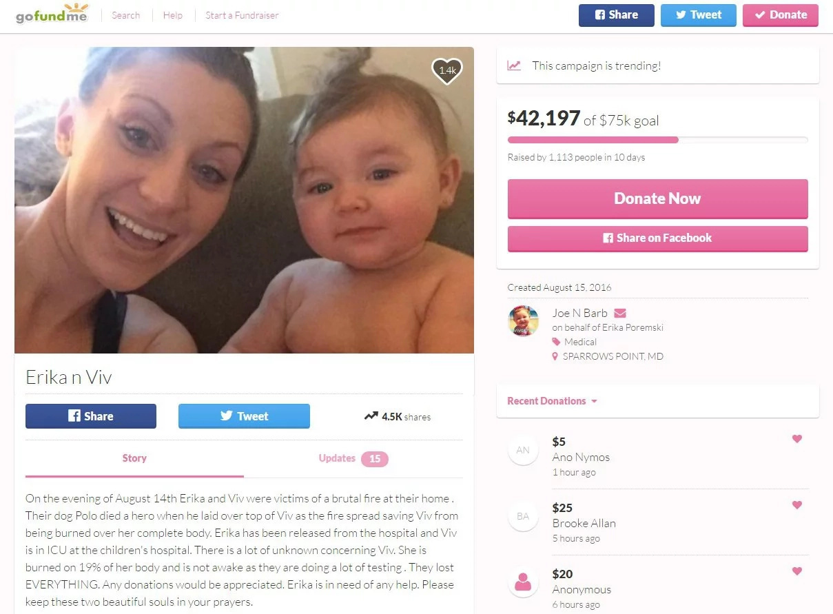 Dog saves 8-month old baby in a house fire Dog saves 8-month old baby in a house fire