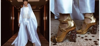 Wala talagang kakabog! Vice Ganda shows up in a wedding in an 'unkabogable' outfit
