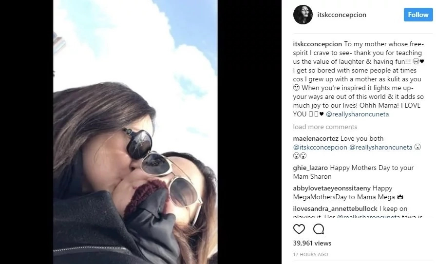 Look what Ann Curtis and KC Concepcion Posted on Their Instagram Accounts #MothersDay Look what Ann Curtis and KC Concepcion Posted on Their Instagram Accounts #MothersDay