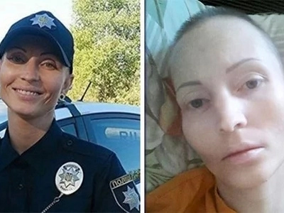 This cop died after being spat on her face by a suspect. The cause of her death left her family stunned ...