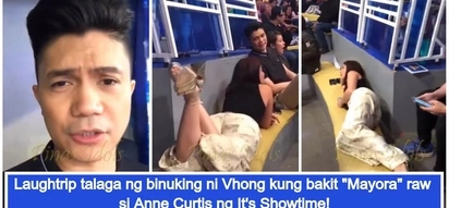 Binuking talaga niya! Viral video of Vhong Navarro revealing Anne Curtis’ “petiks” style in It’s Showtime