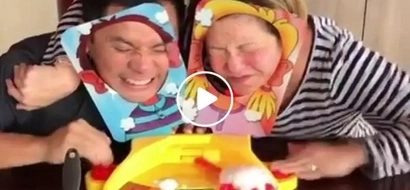 Ogie Alcasid, Regine Velasquez-Alcasid hilariously take on the Pie Face Challenge