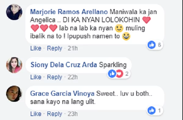 Sila na ba ulit? Angelica Panganiban posted photos of her sweet moments with Carlo Aquino just in time for Valentine's day Sila na ba ulit? Angelica Panganiban posted photos of her sweet moments with Carlo Aquino just in time for Valentine's day