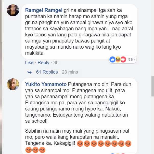 Gigil na gigil sa pagsampal! School girls caught on cam bullying and hurting a schoolmate Gigil na gigil sa pagsampal! School girls caught on cam bullying and hurting a schoolmate