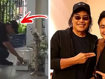 Coco Martin visits FPJ’s grave, pays his respects as filming for “Panday” movie begins