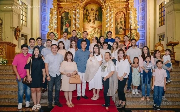 Photos from the baptism of Vic Sotto and Pauleen Luna's baby Talitha Photos from the baptism of Vic Sotto and Pauleen Luna's baby Talitha