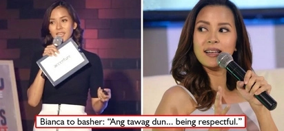 Wala kayong alam! Bianca Gonzalez lectures netizen on respect after basher criticized how she hosted Star Magic Ball 2017