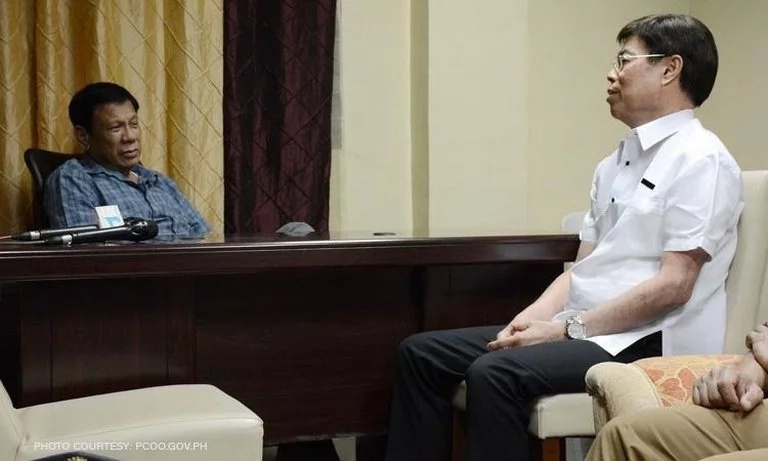 WATCH: Duterte meets Peter Lim WATCH: Duterte meets Peter Lim