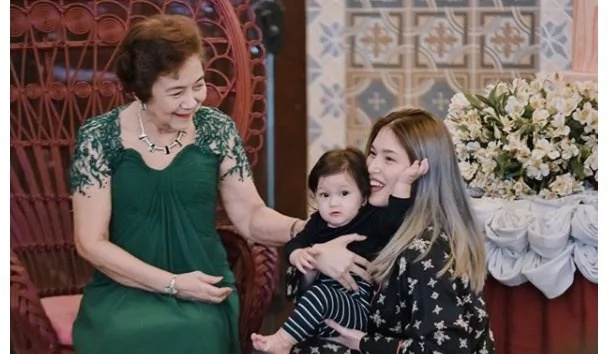 Robin Padilla, Mariel, Kylie & baby Joaquin attend 82nd birthday celebration of Mama Eva Robin Padilla, Mariel, Kylie & baby Joaquin attend 82nd birthday celebration of Mama Eva