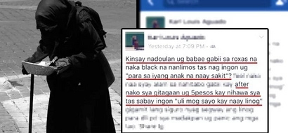 Old lady in black warned people in Davao night market minutes before the explosion