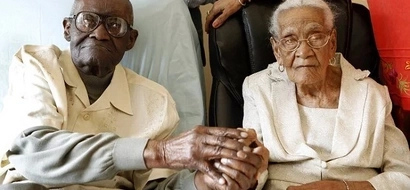 They have 213 years together – the husband is 108, the wife 105, and they celebrate 82 years of marriage!