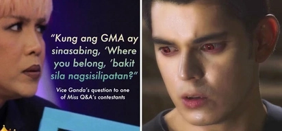 Hate talaga yung kabila! Vice Ganda asks controversial GMA-related question to Miss Q&A's contestant, 'Ba't sila nagsisilipatan?'