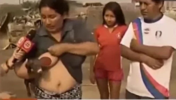 Woman breastfeeds PIGLET live on TV while people stare in shock (photos, video)