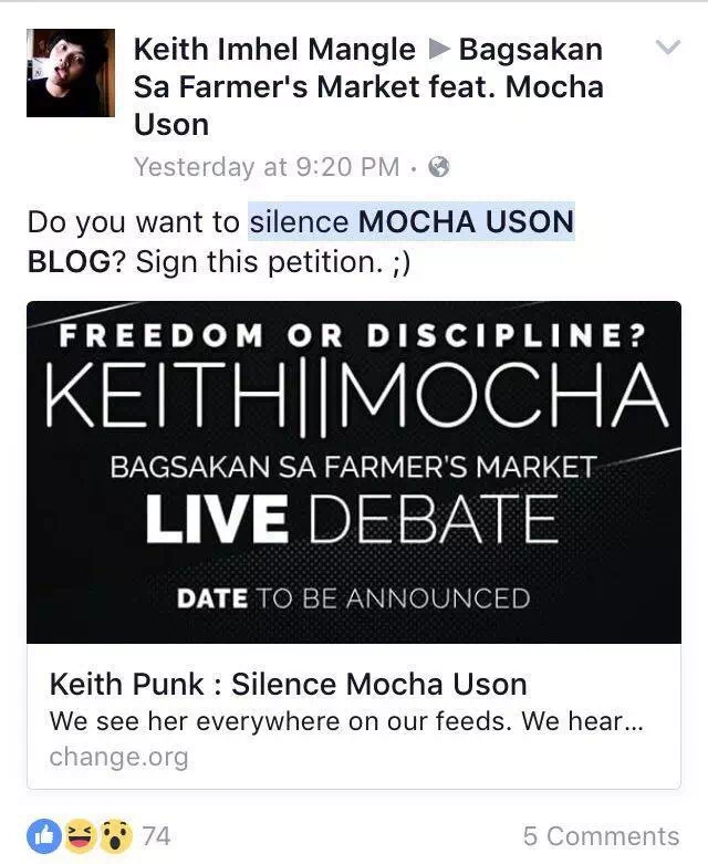 Netizens sign petition to silence Mocha Uson Netizens sign petition to silence Mocha Uson