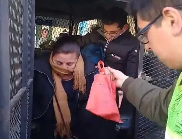 Some of Carmen's family members being arrested. Photo: CEN