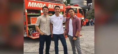 May tatlong pogi akong nakita: TV reporters united
