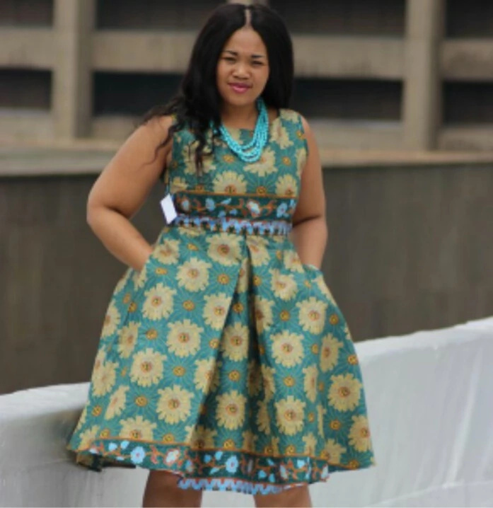 kitenge fashion for plus size ladies