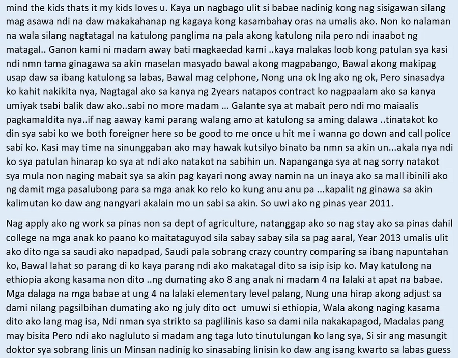 Hirap at dalamhati ng isang Ina! OFW mom recounts her sufferings as a wife and the pain of being away with her children Hirap at dalamhati ng isang Ina! OFW mom recounts her sufferings as a wife and the pain of being away with her children