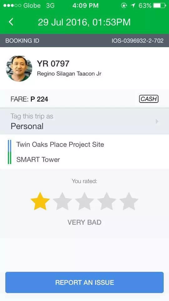 Scary GrabCar experience, passenger's life threatened Scary GrabCar experience, passenger's life threatened