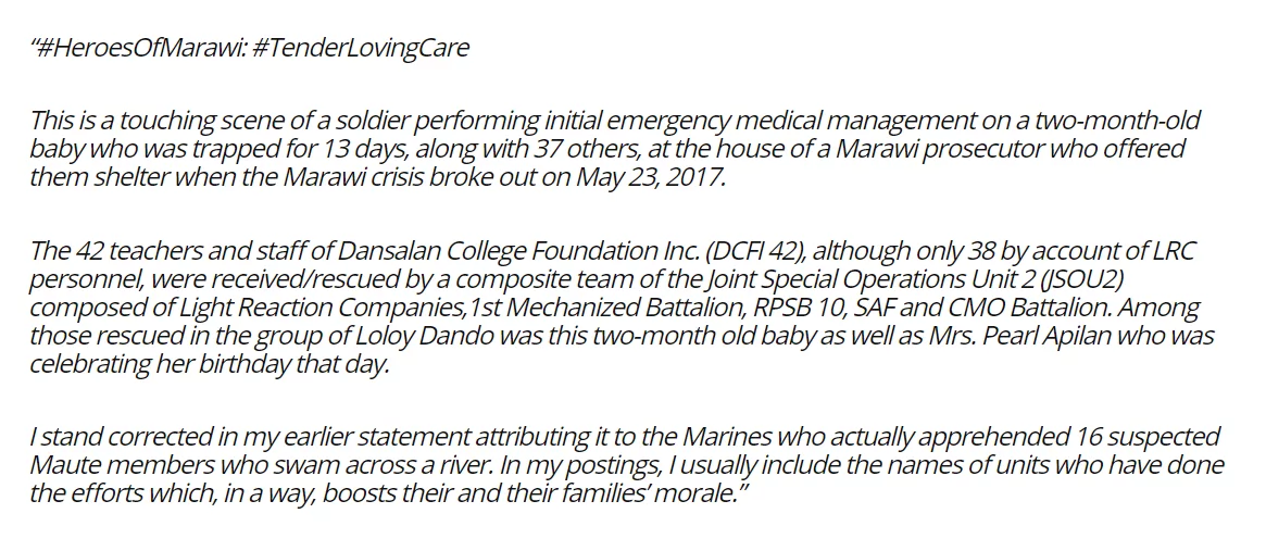 Watch this tough soldier gently perform a medical treatment for this 2 month old baby Watch this tough soldier gently perform a medical treatment for this 2 month old baby