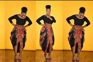 Unique ankara skirt styles Unique ankara skirt styles