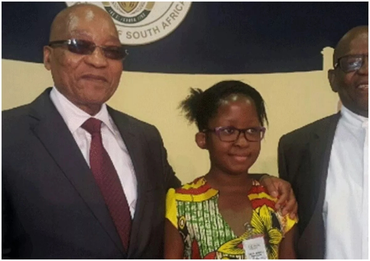 Meet Queen, 12, who has rainmaking powers and is South Africa's only female traditional ruler Meet Queen, 12, who has rainmaking powers and is South Africa's only female traditional ruler