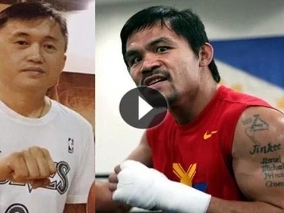 World champ Manny Pacquiao knocked out by Duterte's "Pambansang Photobomber"