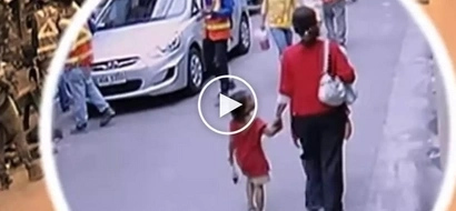 Dinukot sa Pasay City! Scary Pinay caught on CCTV offering soft drink to innocent child and then kidnapping her