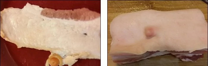 Netizens disgusted on "nipple bacon" photo Netizens disgusted on "nipple bacon" photo