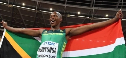 Luvo Manyonga jumps to first place: SA long jump athlete breaks Commonwealth record
