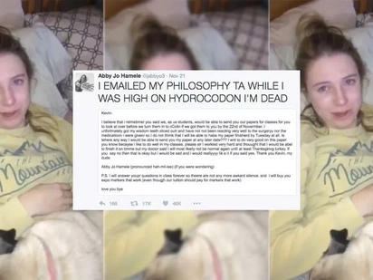 Teen Gets Stoned During Wisdom Teeth Surgery And Sends Hilarious Email To Teacher