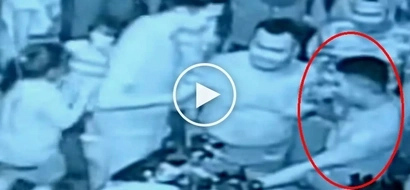 Drunken Pinoy cop fires his gun multiple times while partying in Tondo on New Year's Eve