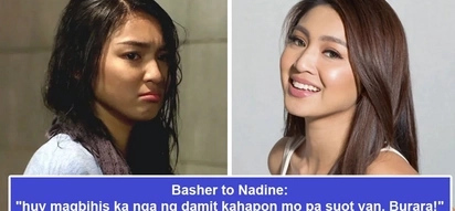 Di talaga umaatras si ate! Nadine Lustre engages in 'comment war' against basher who criticized her shirt and called her 'burara'