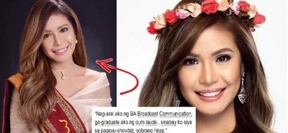 Myrtle Sarrosa to graduate 'cumlaude' from UP Diliman, shares how difficult it was to be in school and showbiz at the same time