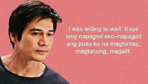 Hugot lines from Filipino films that left a mark in our hearts. And every time we hear these lines, we either smile, laugh or cry. Hugot lines from Filipino films that left a mark in our hearts. And every time we hear these lines, we either smile, laugh or cry.