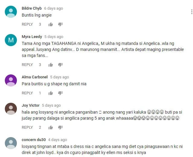 Angelica Panganiban's latest outfit allegedly makes her look 'losyang' Angelica Panganiban's latest outfit allegedly makes her look 'losyang'
