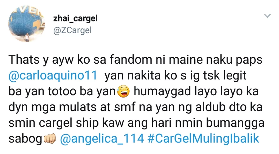 Isang tunay na gentleman! Carlo Aquino asks basher to stop the negative comments on other celebrities Isang tunay na gentleman! Carlo Aquino asks basher to stop the negative comments on other celebrities